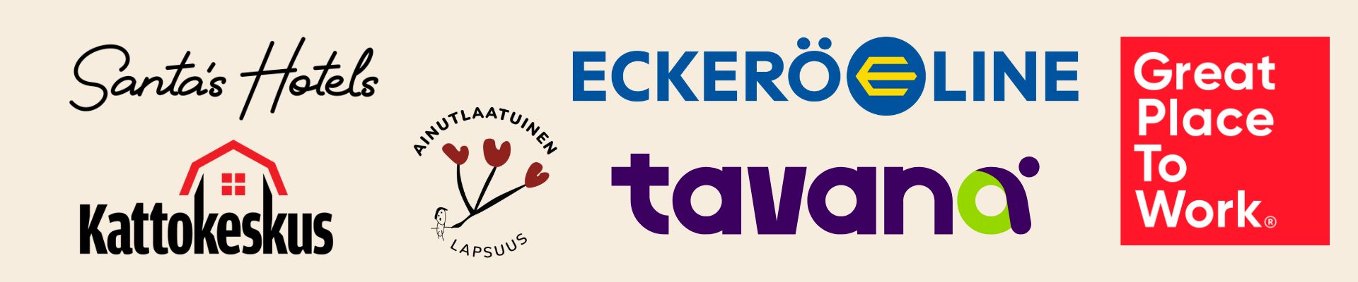 Määränpäävalmentajan asiakkaisiin kuuluu useita tunnettuja suomalaisia yrityksiä